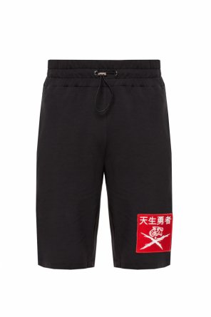 Appliqued sweat shorts, zdjęcie 1 Appliqued sweat shorts od Plein Sport